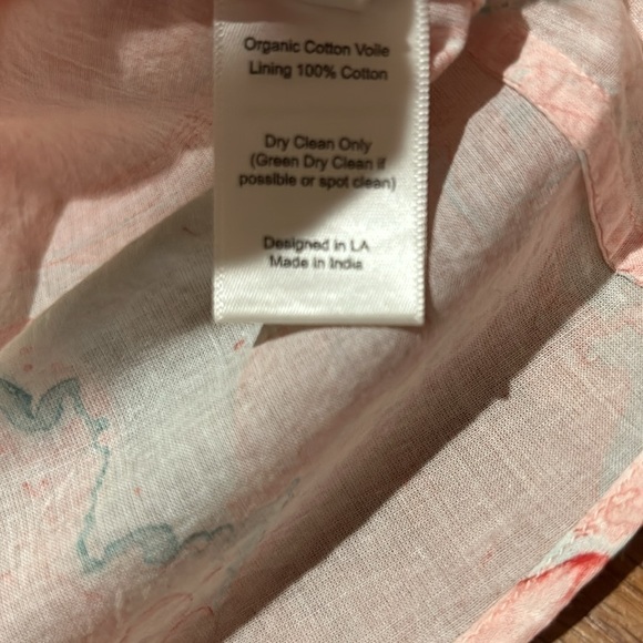 St. roche cotton candy marbel honeycomb boho top relaxed pink blue 10 new - Picture 4 of 8